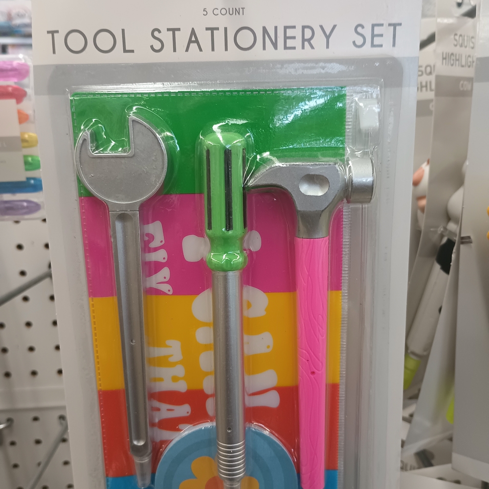 Colorful Tool Stationery Set